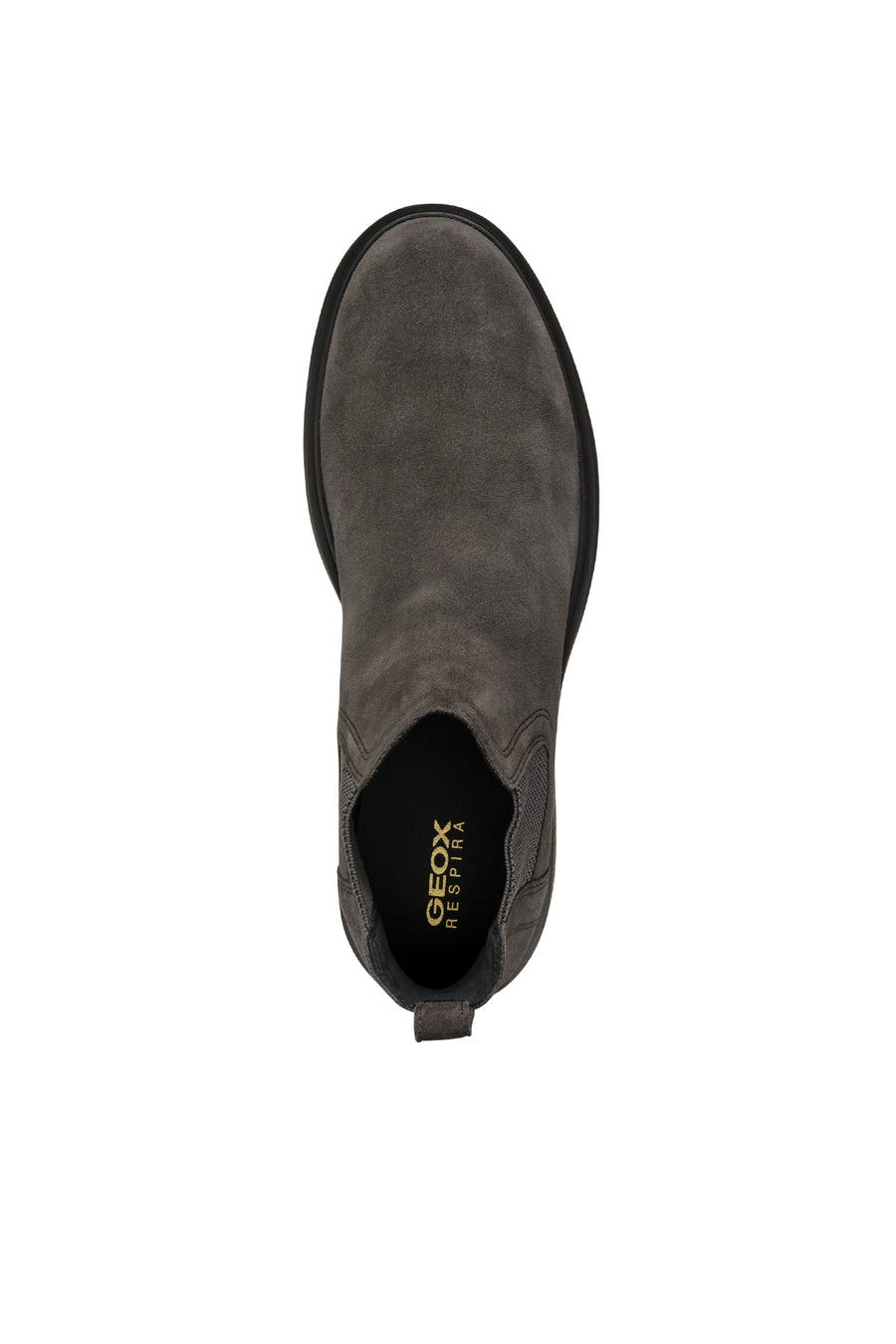 Geox Men's Brown Spherica Ec1 Suede Leather Chelsea Boots