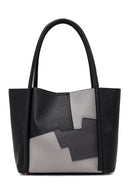 Women's Black Printed Shoulder Bag | Derimod