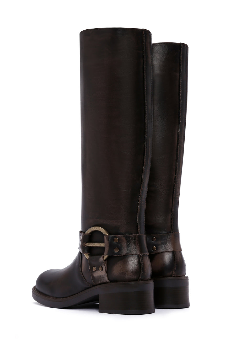 Women's Brown Leather Boots