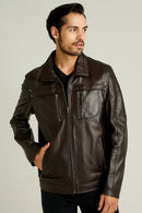 HENRY MEN'S LEATHER JACKET | Derimod