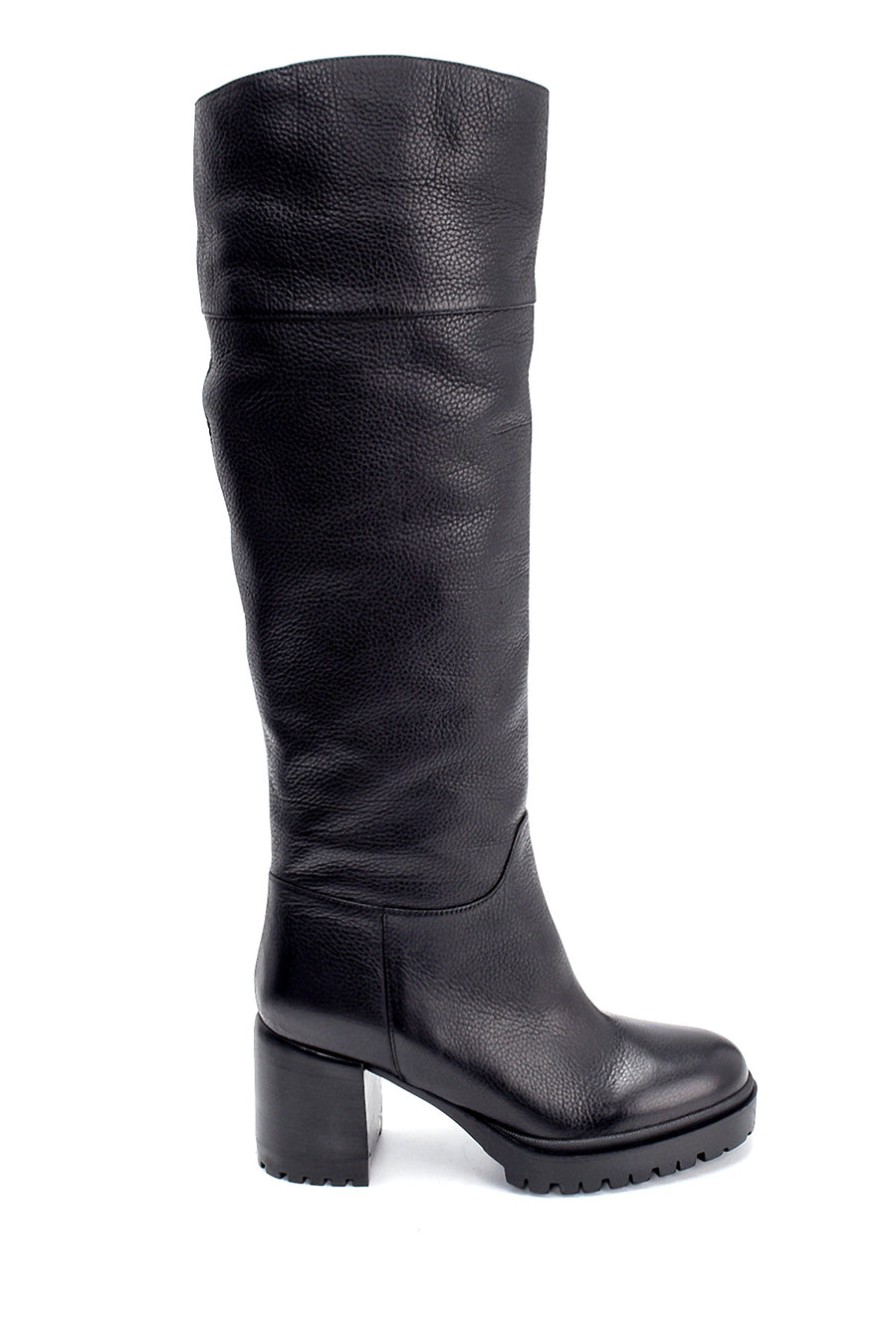Women's Leather Heeled Boots 20WFD1641FT | Derimod