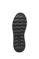 Geox Men's Black U Xtors B - Print.Lea + Smo.Lea Lace-Up Leather Sneakers | Derimod