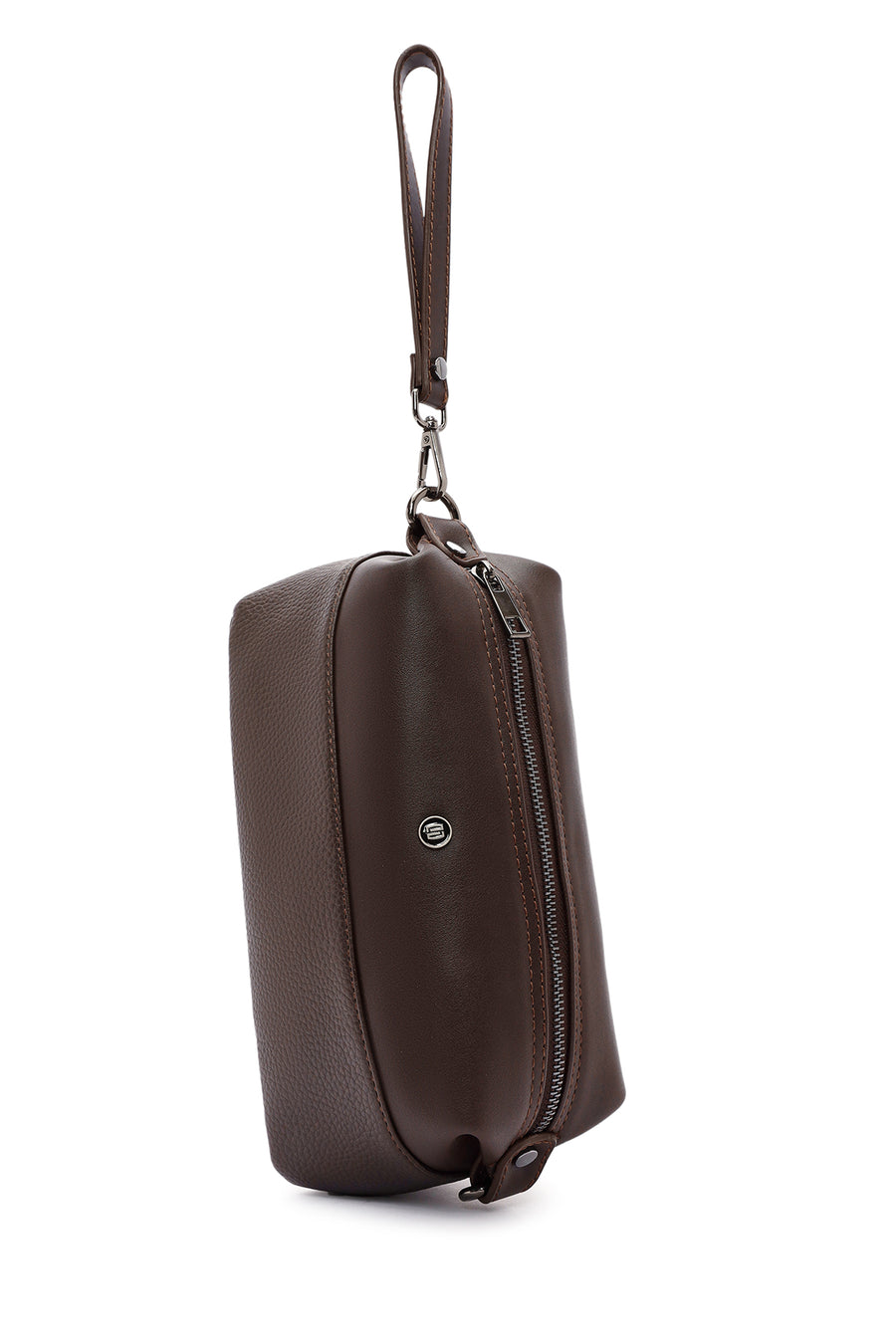 Men's Brown Handbag