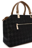 Women's Black Long Strap Printed Shoulder Bag | Derimod
