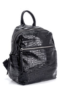 Women's Crocodile Patterned Backpack | Derimod