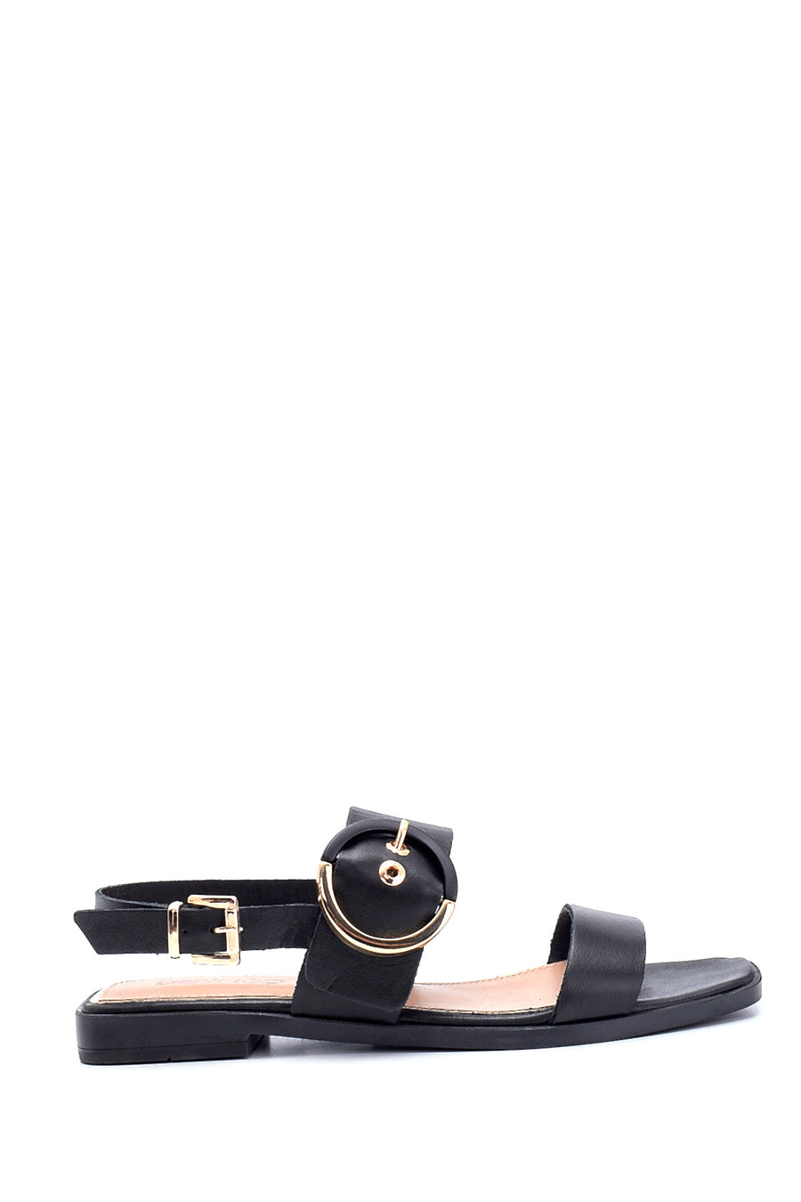 Women's Leather Sandals 21SFD272218 | Derimod
