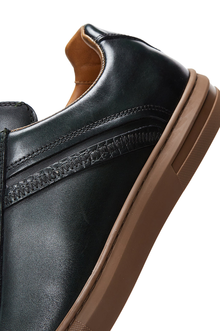 Men's Green Leather Sneaker