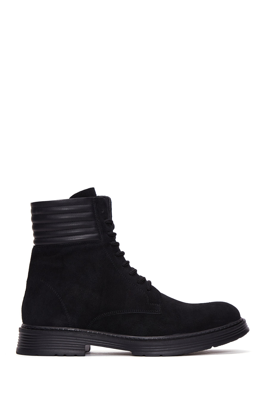 Men's Leather Zippered Boots 22WFD658910 | Derimod