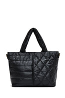 Women's Black Quilted Shoulder Bag | Derimod