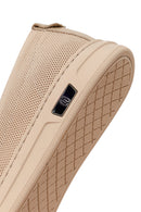 Male Beige Patterned Fabric Loafer | Derimod