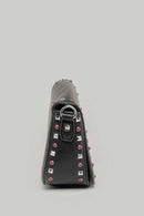 Women's Shoulder Bag with Staple Detail | Derimod
