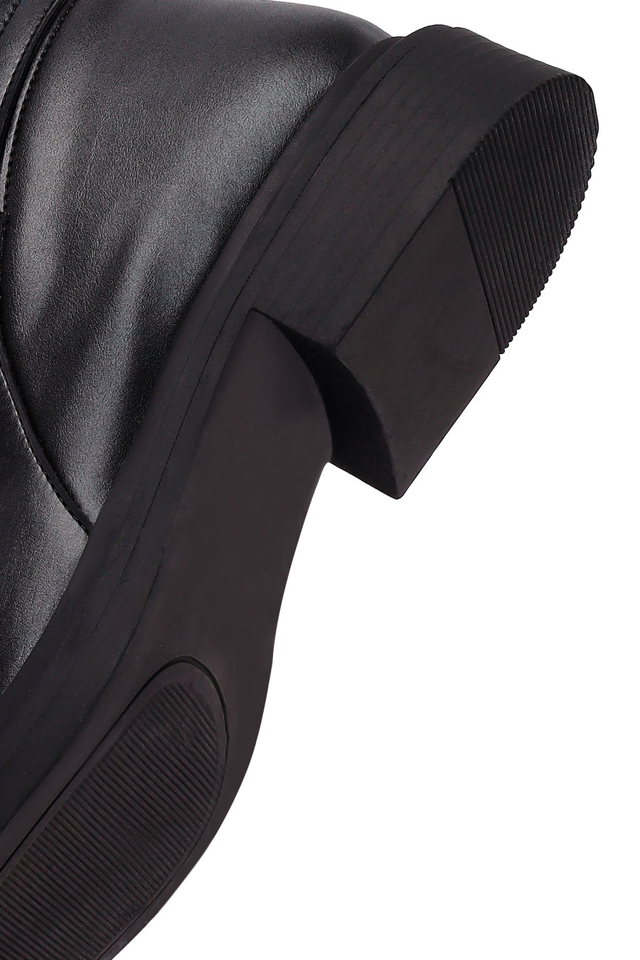 Woman Black Zip Closure Boot