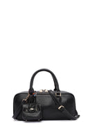 Women's Black Long Strap Handbag with Accessory Detail | Derimod