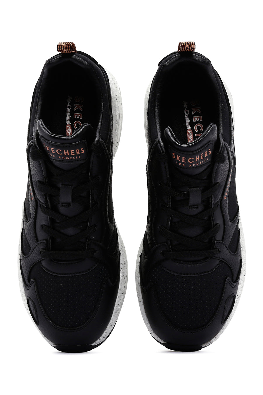 Skechers Women's Black Out Street Fun Thick Soled Sneaker