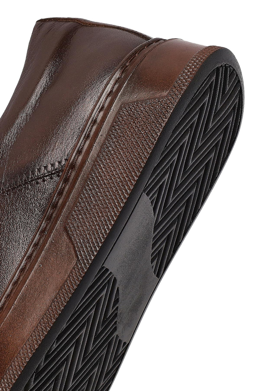 Erkek Kahverengi Bağcıklı Süet Deri Sneaker