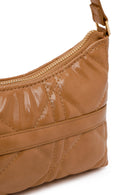 Woman Beige Long Chain Strap Shoulder Bag | Derimod