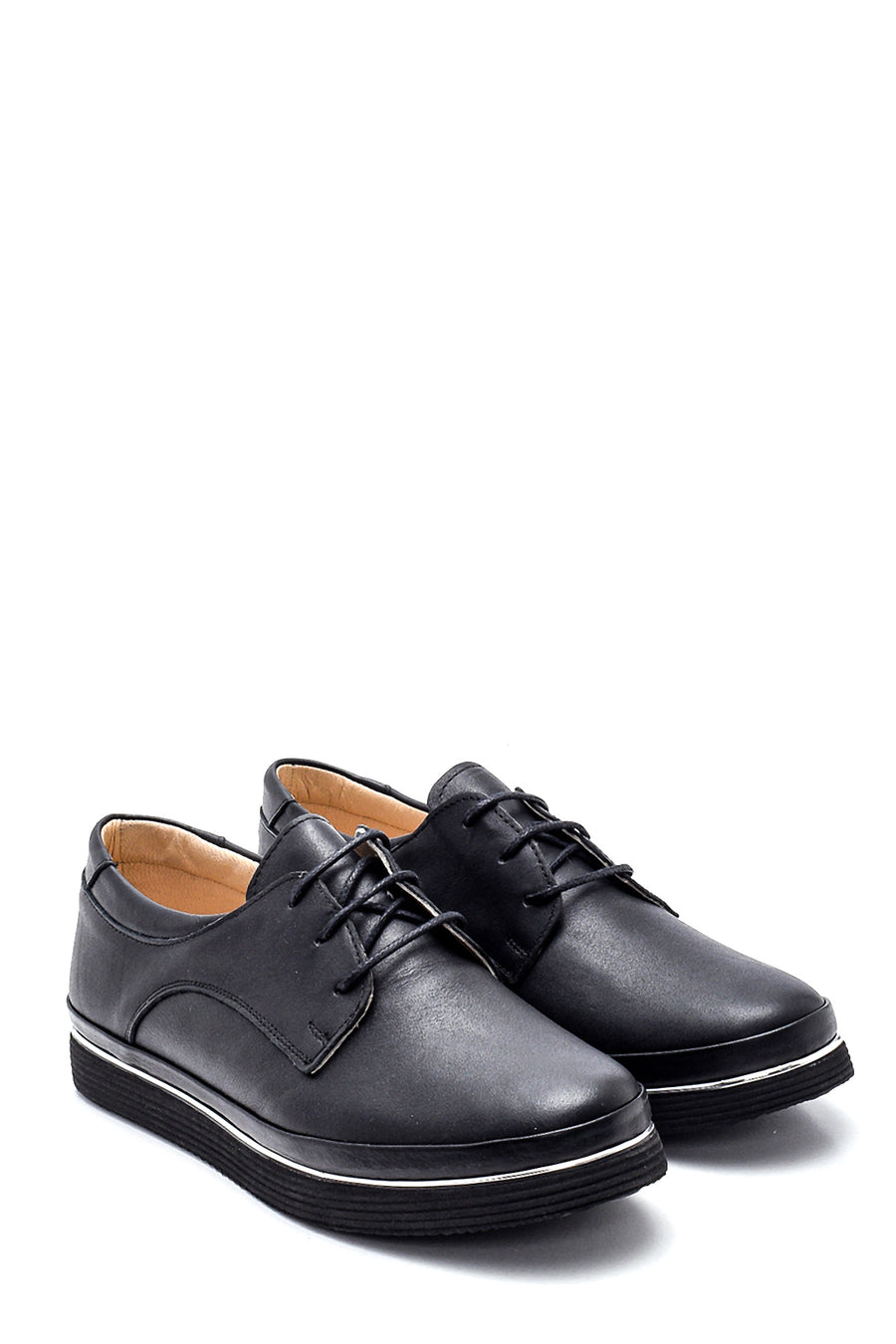 Women's Leather Oxford Shoes