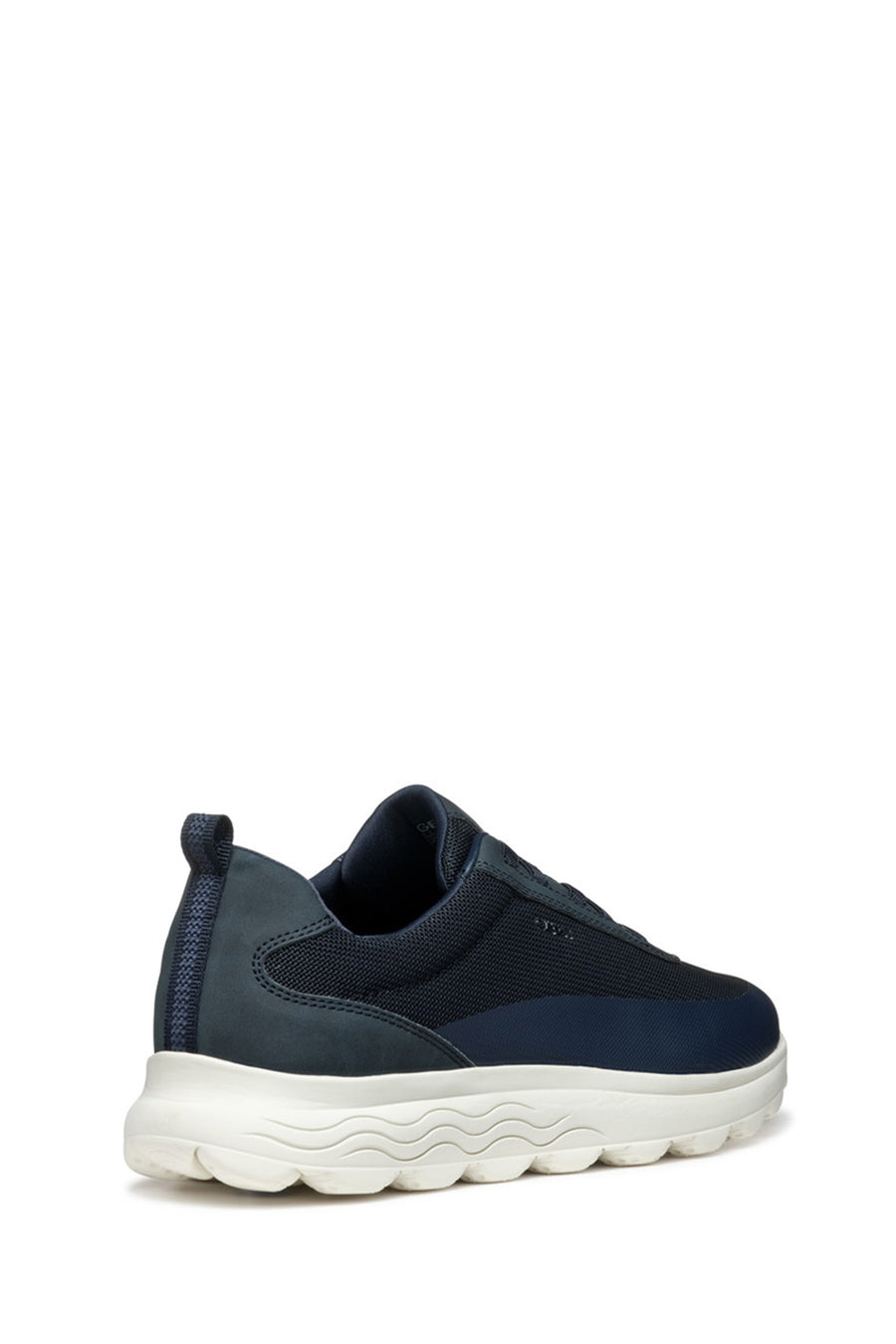 Geox Men's Navy Blue U Spherica A - Mesh + Nbk Synth Laced Fabric Sneakers