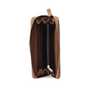 Women's Brown Faux Leather Wallet | Derimod