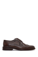 Men's Brown Laced Leather Classic Shoes | Derimod