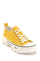 Women's Suede Sneaker | Derimod