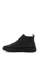 Men's Black Lace-Up Leather Sports Boots | Derimod