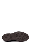 Male Brown Suede Chelsea Boots | Derimod