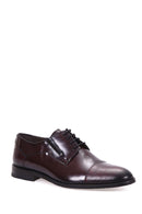 Crocodile Patterned Men's Leather Shoes | Derimod
