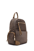 Women's Brown Fabric Backpack | Derimod
