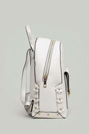 White Women's Backpack | Derimod