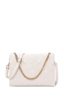 Women's Cream Quilted Shoulder Bag | Derimod