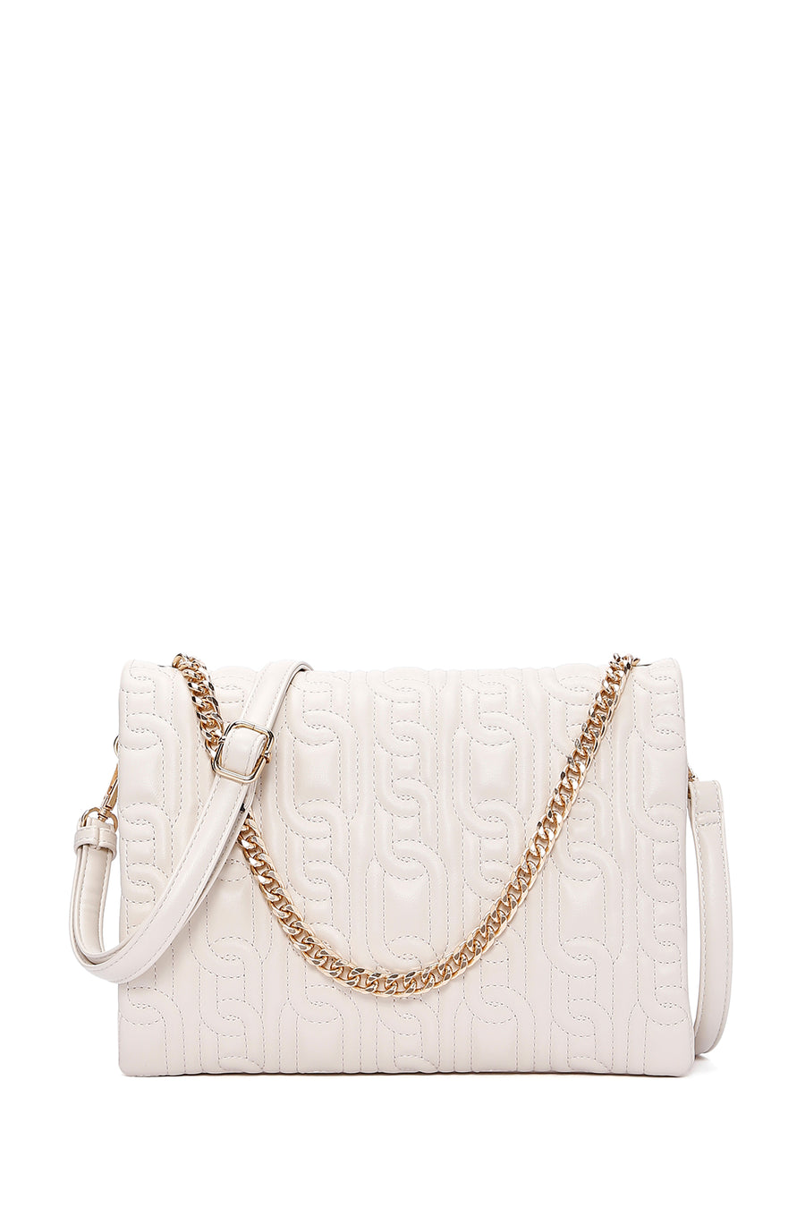 Women's Cream Quilted Shoulder Bag 22WBD2481KP | Derimod
