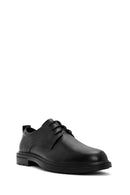Men's Black Laced Leather Classic Shoes | Derimod