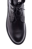 Women's Lace-Up Leather Boots | Derimod