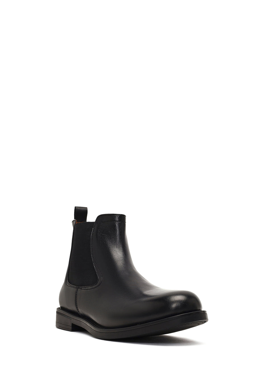 Men's Black Leather Chelsea Boot