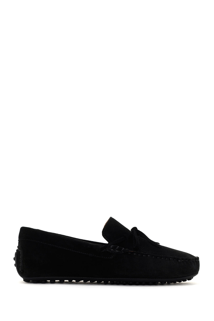 Men's Black Suede Leather Casual Loafer 25SFD630010 | Derimod