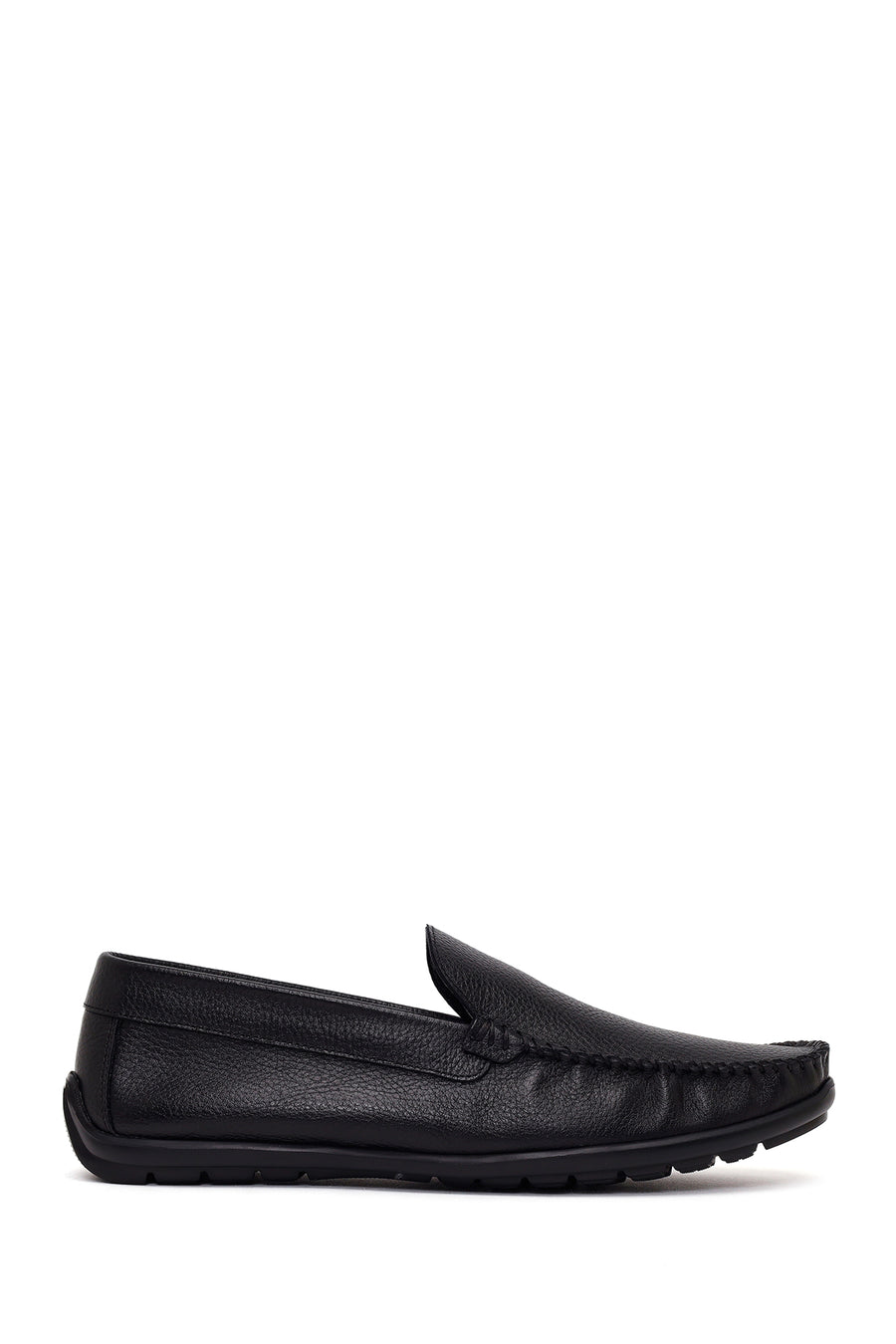 Erkek Siyah Deri Loafer 26SFD6806FT | Derimod