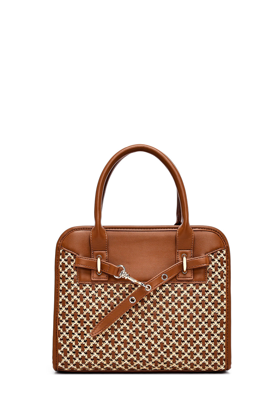 Woman Brown Long Shoulder Bag