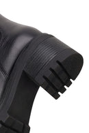 Kadın Siyah Kalın Topuklu Deri Chelsea Bot | Derimod