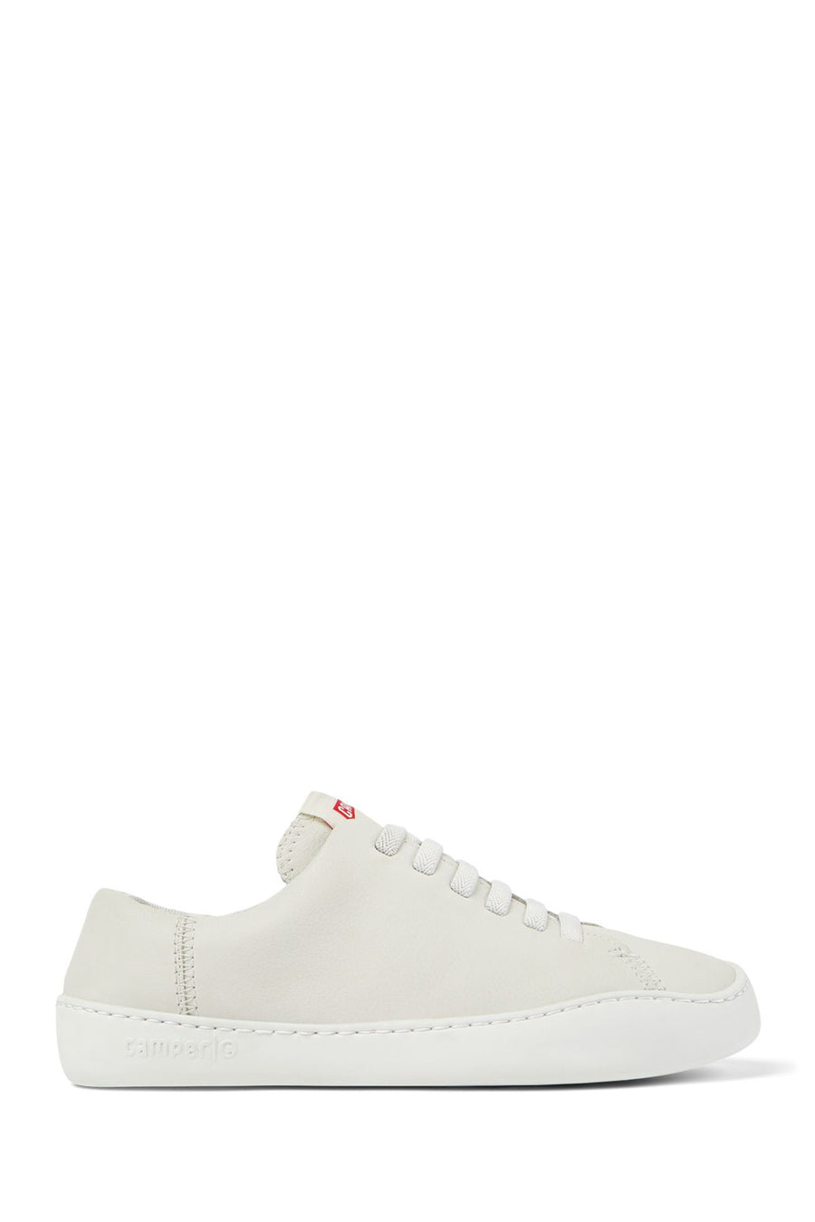 Camper Women's White Peu Touring Lace-up Leather Sneaker K200877 | Derimod