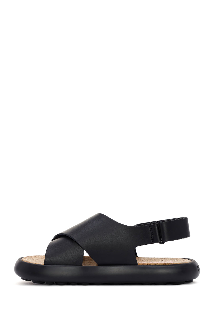 Camper Women's Black Pelotas Flota Sandals
