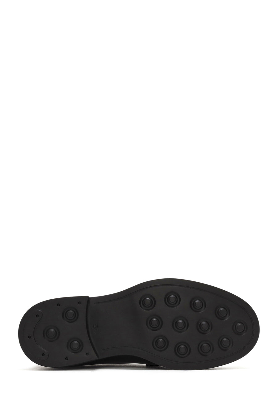 Men's Black Lace-up Leather Casual Shoes