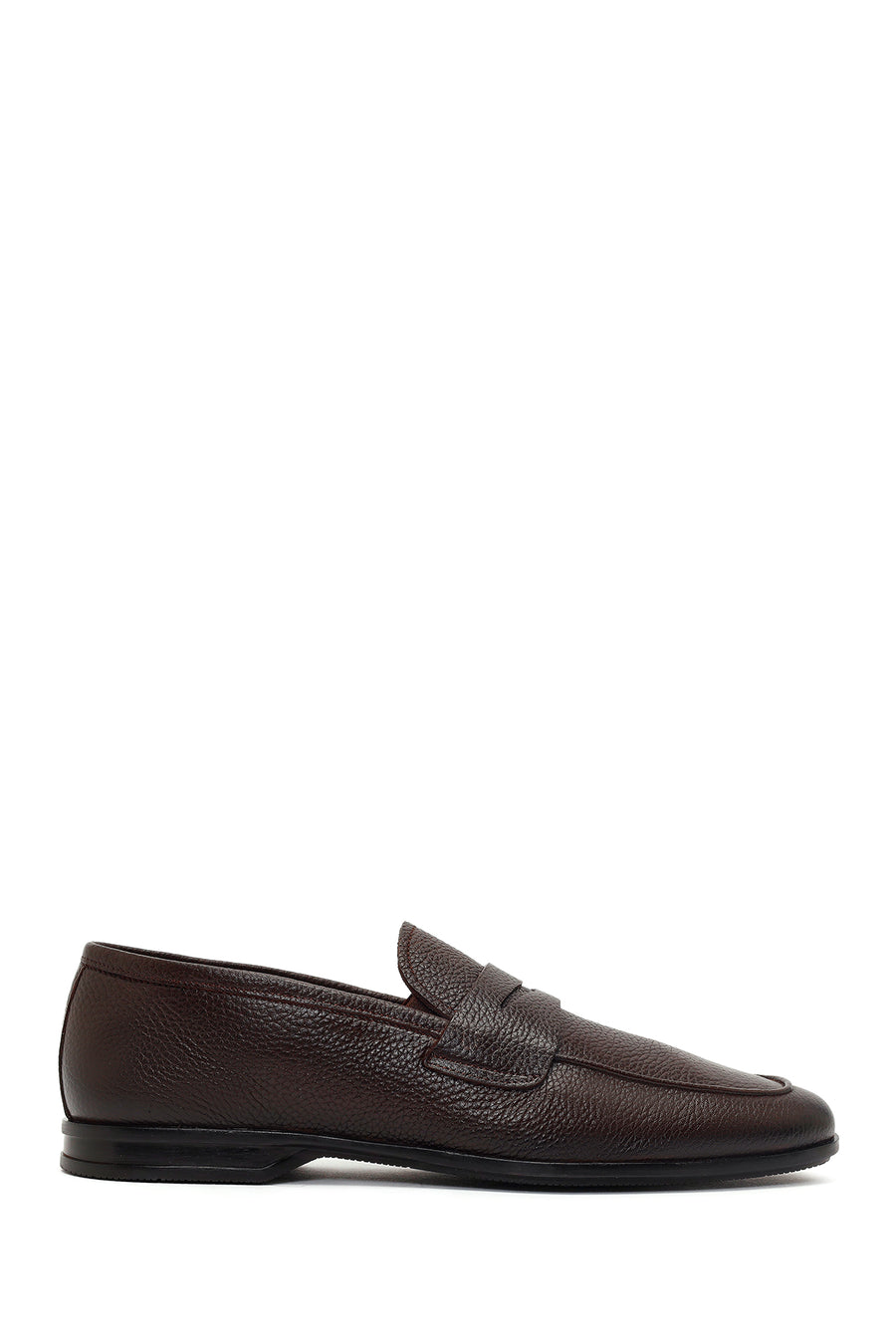 Men's Brown Leather Classic Loafer 26SFD6028FT | Derimod