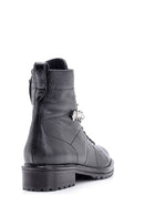 Women's Stone Leather Boots | Derimod