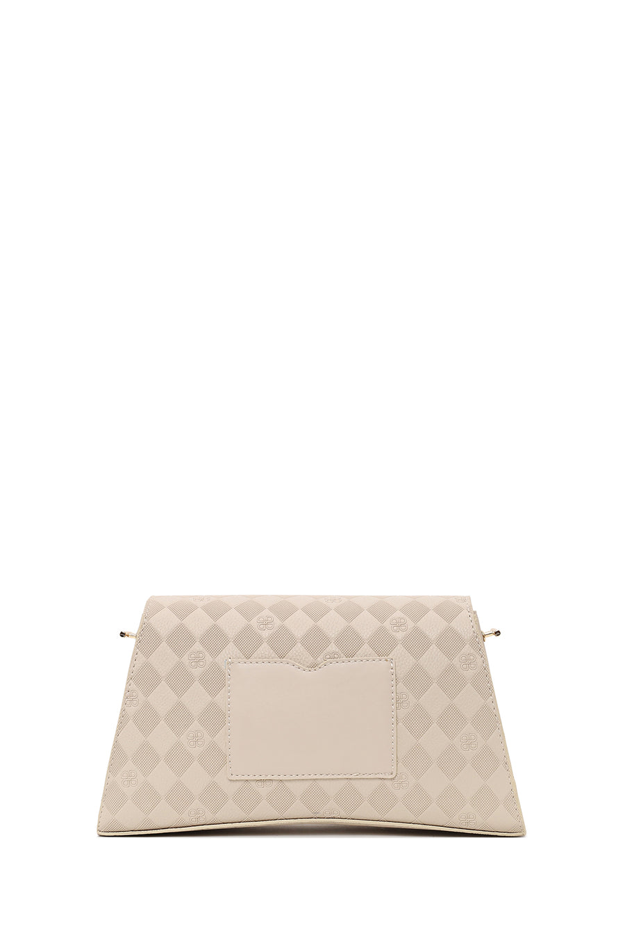 Woman Cream Printed Classic Shoulder Bag