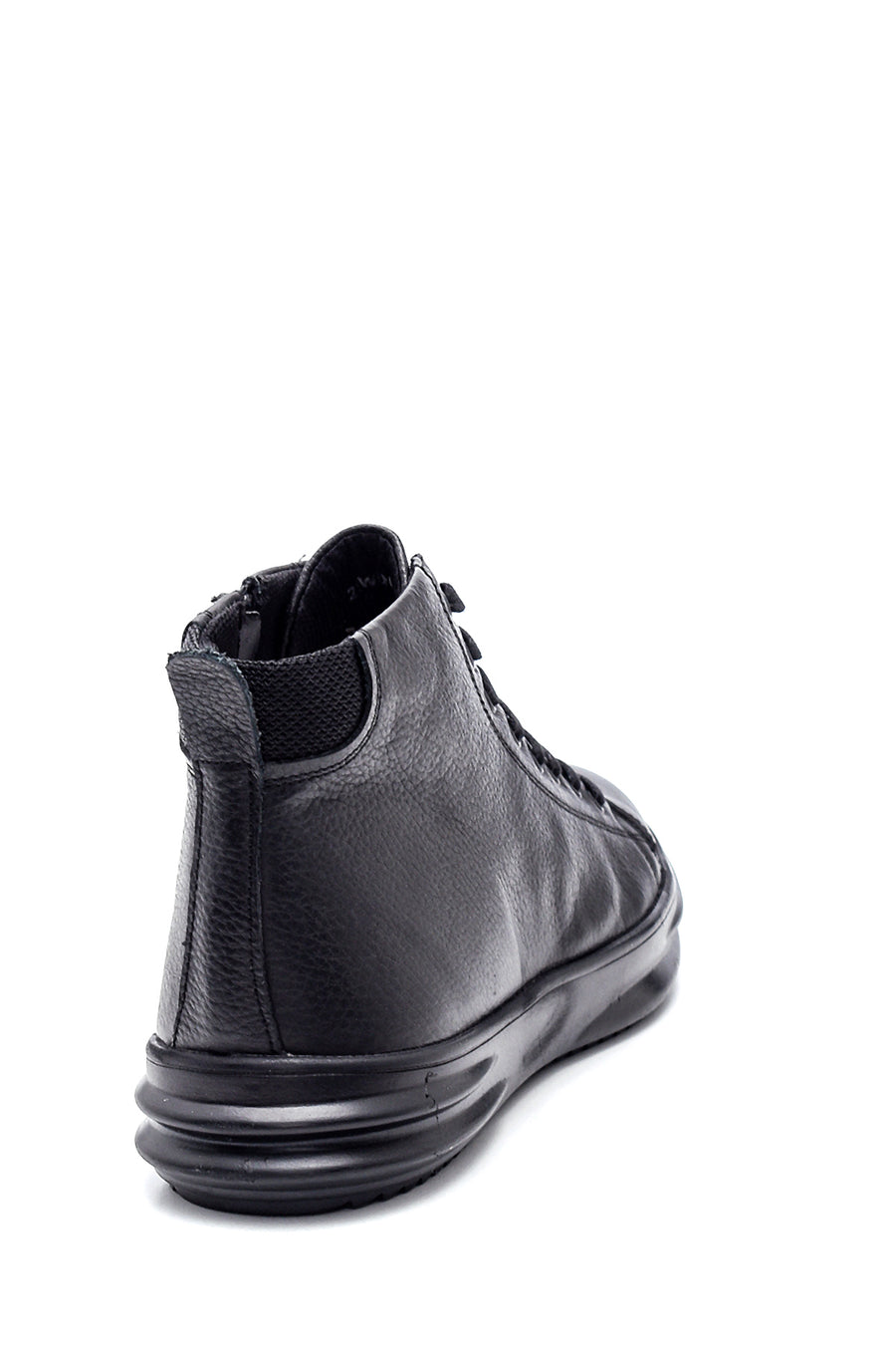 Men's Leather Zippered Boots