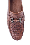 Men's Buckled Leather Loafer | Derimod