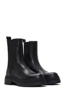 Women's Black Thick Soled Chelsea Boots | Derimod
