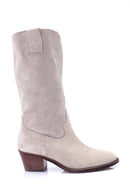Women's Suede Leather Boots | Derimod