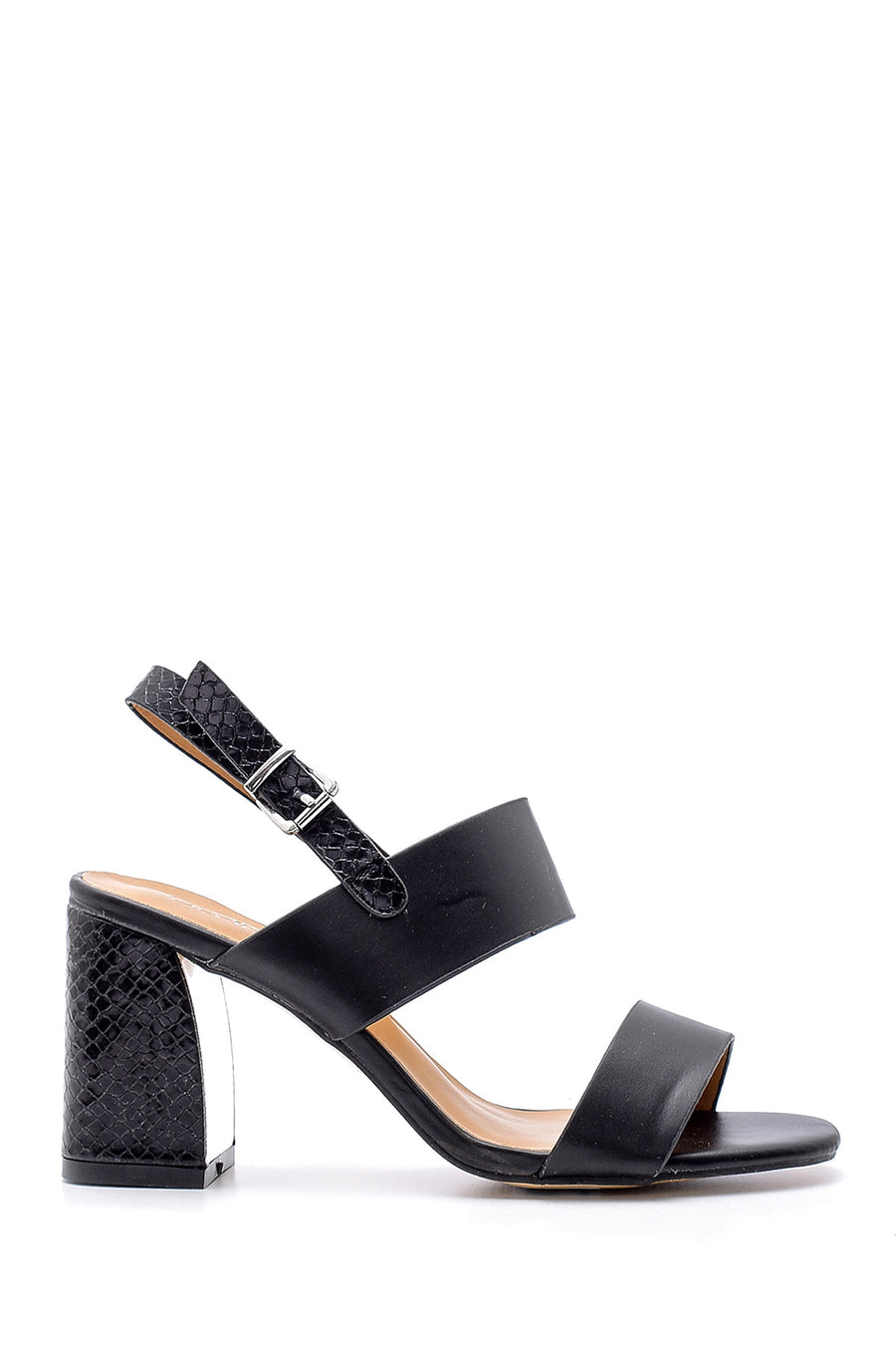 Women's Heel Detailed Sandals 20SFE277118 | Derimod